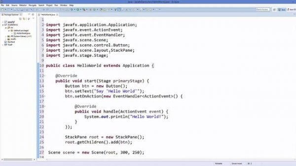 JavaFx Tutorial For Beginners 2 - Download and install JavaFX for Eclipse