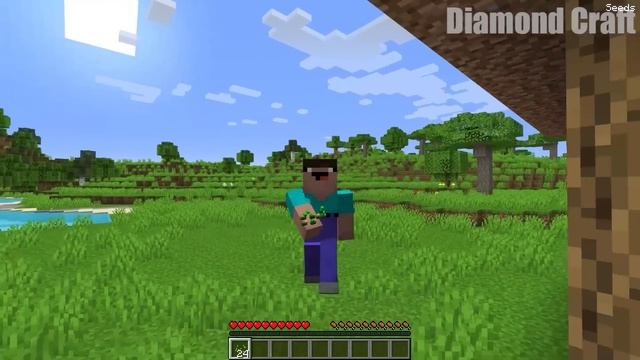I found this VILLAGE GIANT BOTTLE in my Minecraft World !!! New Secret Generation Villager House !! смотреть онлайн
