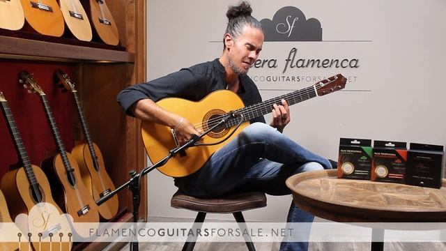 Gerundino Hijo 2022 flamenco guitar for sale played by Alberto Fernández смотреть онлайн