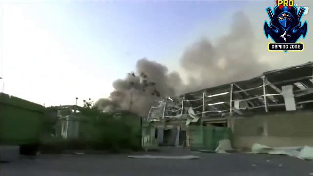 All Footage of Beirut Port Explosion in Lebanon смотреть онлайн