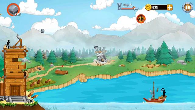 Игра Катапульта смотреть онлайн