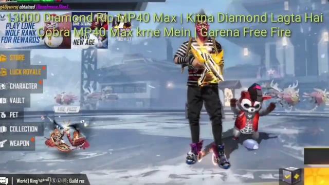 13000 Diamond Rip MP40 Max | Kitna Diamond Lagta Hai Cobra MP40 Max kr Mein |#prismlivestudio#short смотреть онлайн