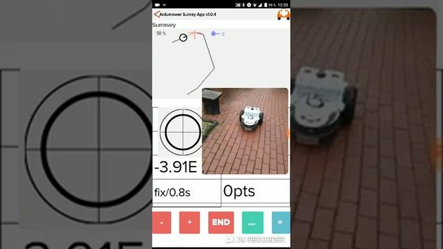 Ardumower RTK on cm-precise waypoint mission - (RTK single receiver + NTRIP client + SAPOS service смотреть онлайн