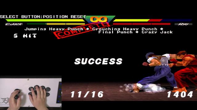 Street Fighter EX Plus Alpha Expert Mode Trials - Cracker Jack