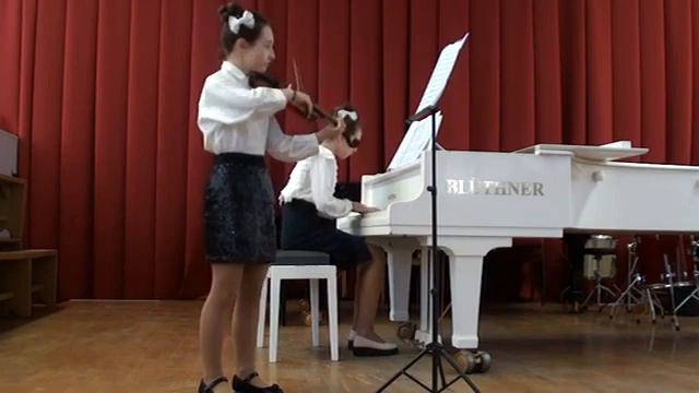 Головина Анастасия (фортепиано), Панасенко Анастасия (скрипка) смотреть онлайн