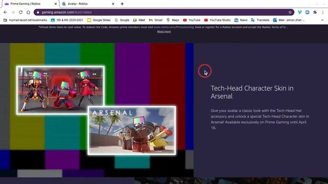 How to get Tech Head for Roblox avatar (Prime Gaming) смотреть онлайн