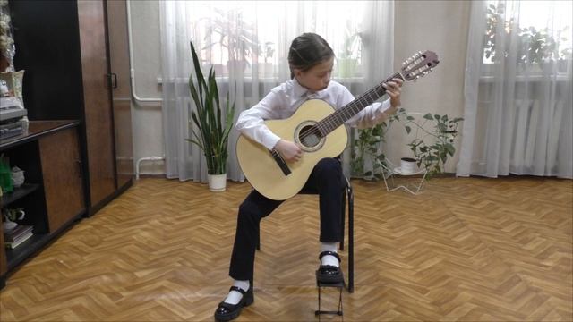 Тюкавина Ксения, 8 лет, кл. преп. Цыганова В.Н. Райнер Фальк "Лодка на реке" смотреть онлайн