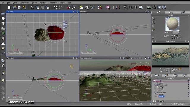 Vue xStream 2014_Build an Island in The Ocean and Render Pass смотреть онлайн