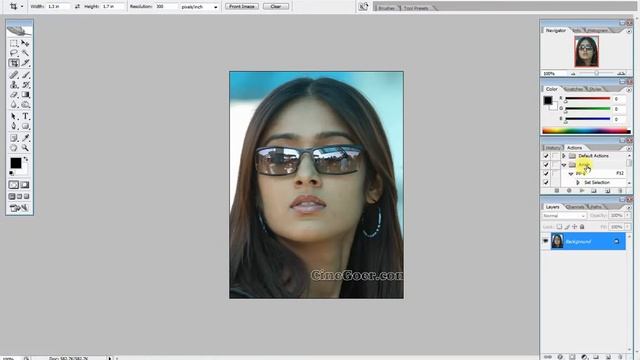 create passport size photo in adobe photoshop !! Adobe photoshop 7 cs2,Cs3 8PP IN 1 CLICK Hindi me смотреть онлайн