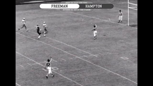 Freeman vs Hampton - 11/26/1977 - AAA State Semi-Final (black & white) смотреть онлайн