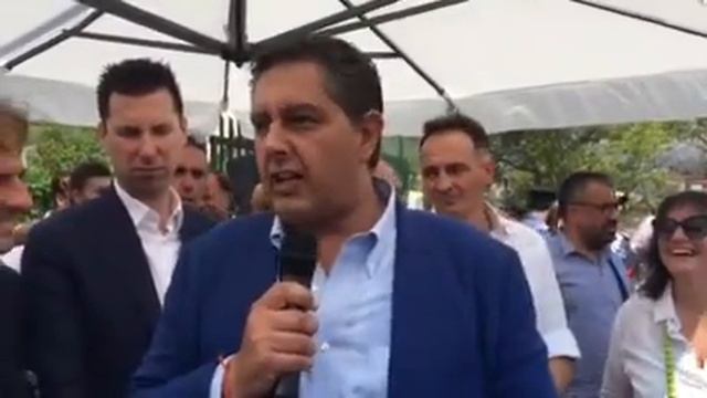 Intervento Giovanni Toti pista ciclabile смотреть онлайн