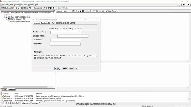 PATROL for Oracle: Configuring an Oracle Standby Data Guard instance for monitoring in a PATROL env смотреть онлайн