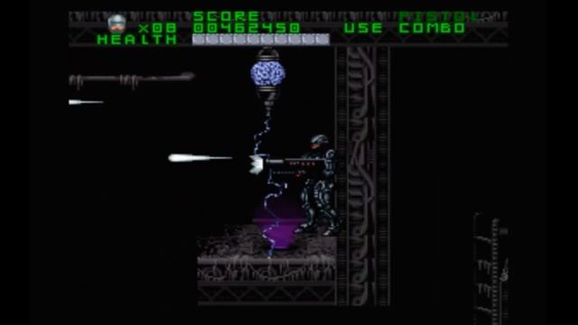 Super Nintendo (Snes) 16-bit Robocop VS Terminator Stage 12 (Second Storage Facility)