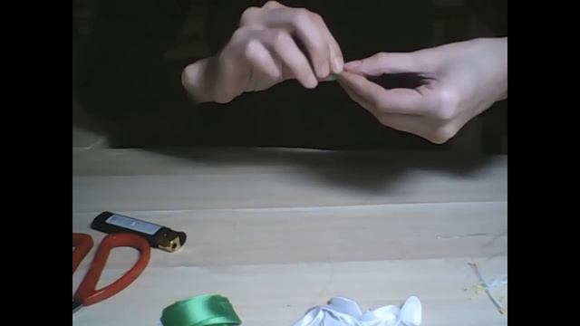 Ободок с подснежниками, 2 этап - сборка цветка. смотреть онлайн