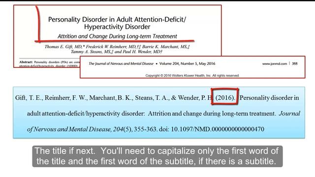 APA How to Cite Journal Article Online With DOI смотреть онлайн