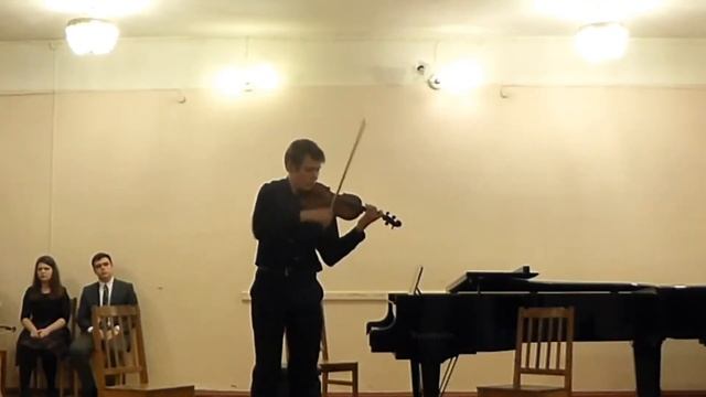 Богомаз Богдан - Э. Изаи - Соната №2 - 2,4 части смотреть онлайн