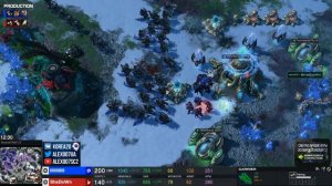 АРМАДАГЕДДОН в StarCraft II: Alex007 (Zerg) vs mYiShadown (Protoss)