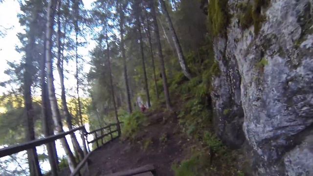 Деревянный мостик. Оленьи ручьи. GoPro смотреть онлайн