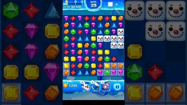 Jewel Pop Mania:Match 3 Puzzle Level 65 ( Jewel Ice Episode ) - Walkthrough ( No Booster ) смотреть онлайн