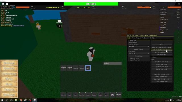 Roblox One Piece: Legendary (Update) Script смотреть онлайн