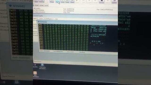 Xprog Reading TMS370 Chip