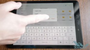 Как создать папку в Samsung Galaxy Tab S3 (XHW.BY)