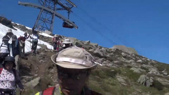 11th July Hiking Montenvers from Plan de l'aiguille смотреть онлайн