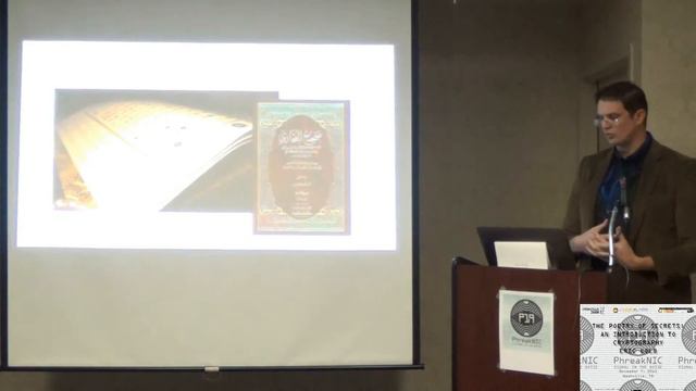 PhreakNIC 19 - The Poetry of Secrets: An Introduction to Cryptography - Eric Kolb смотреть онлайн