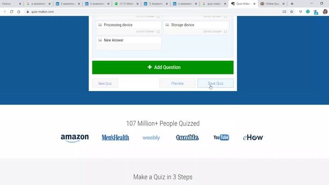 Developing Quiz on Quiz Maker com смотреть онлайн