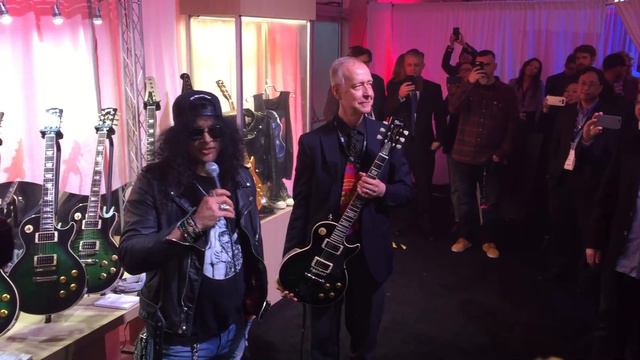 CES Slash, Guns and Roses Gibson Guitars смотреть онлайн