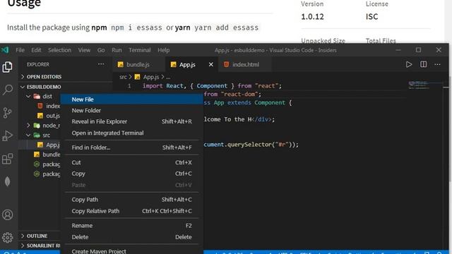esbuild sass plugin смотреть онлайн