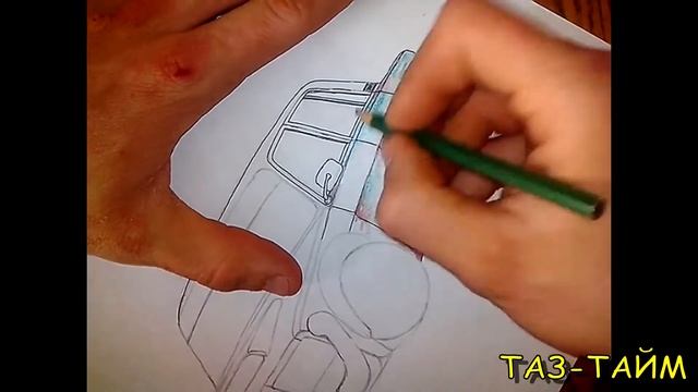 1# Таз Тайм рисунок ВАЗ 2105 в первые на канале СТУДИЯ 32 смотреть онлайн