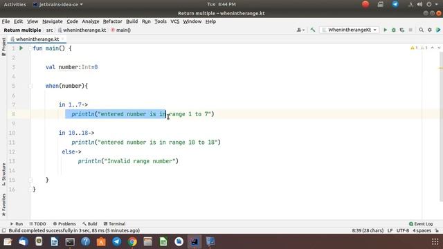 kotlin when in the range смотреть онлайн