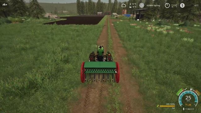 FS19 Rags2Riches No Mans Land #5 - Planting Oats смотреть онлайн