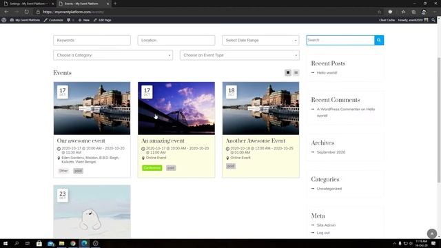 How To Set Colors For The Event Category in #WordPress смотреть онлайн