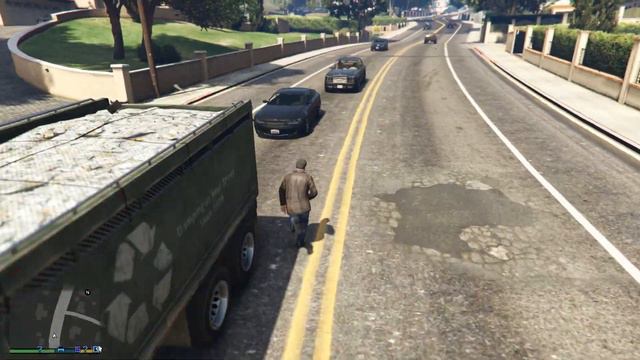 Прохождение GTA 5 запись 12 Ограбление в масках для ФРБ. Помощь продюссеру. смотреть онлайн
