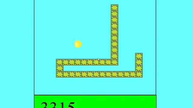 Playing snake (Classic game) смотреть онлайн