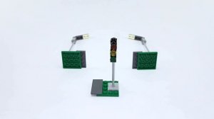 Road Plates 60304 - LEGO® City on Classic 48x48-stud Grey LEGO® Baseplate 11024