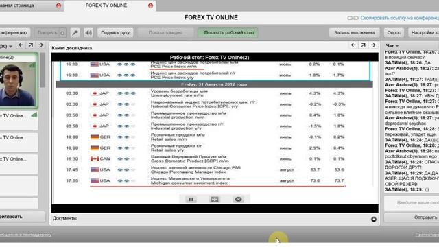 Обзор рынка FOREX за 27 августа 18:00 смотреть онлайн