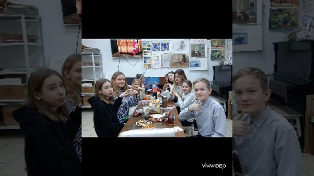 1 класс ДХШ, новогодний ролик. 28.12.2022. смотреть онлайн