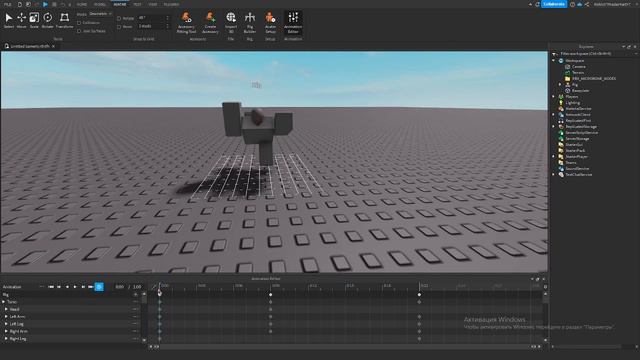 Как сделать Анимацию в Roblox Studio | Гайд по Roblox Studio Туториал смотреть онлайн