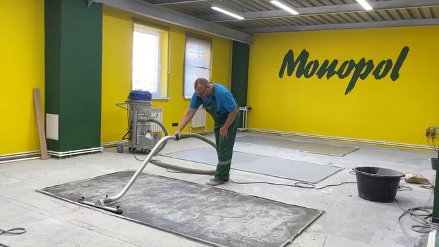 Видеоинструкция. Устройство наливного полиуретан-цементного пола MONOPOL POLICRETE 610 (6-10 мм) смотреть онлайн