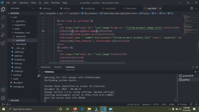 Build an Ecommerce Website with Django (python) and Ajax - part 1 смотреть онлайн