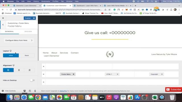 Creating Header and Footer in wordpress with elementor смотреть онлайн