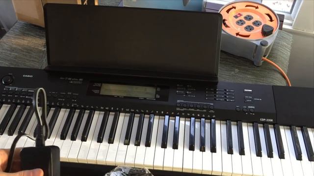 Casio CDP-235 Digital Piano Unboxing