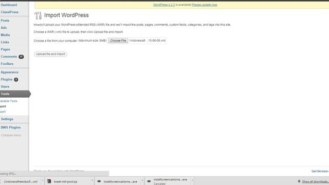 How to import your files in wordpress website backup your files смотреть онлайн