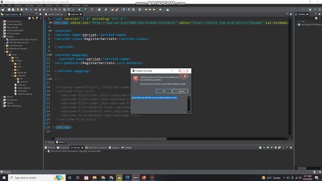 Error: Server Tomcat v9.0 Server at localhost failed to start. смотреть онлайн