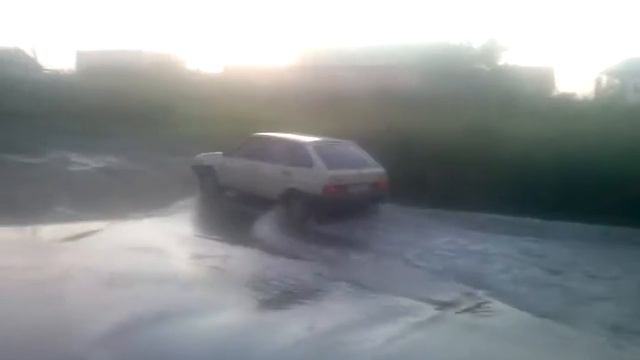 2109 через реку Бородулино смотреть онлайн