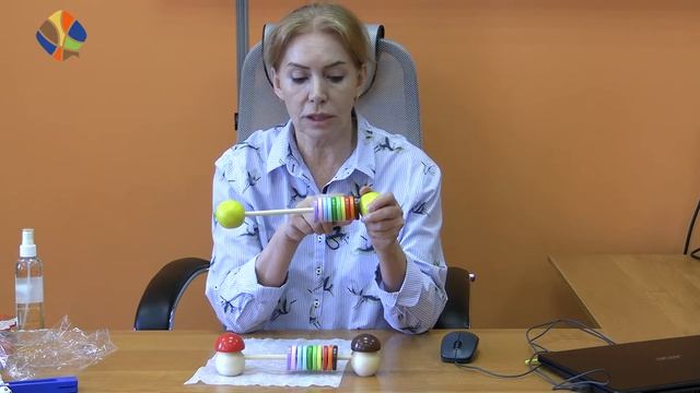 Логопед Томилина Светлана. Логомагазинчик. Счетный материал. Погремушка деревянная Счеты смотреть онлайн