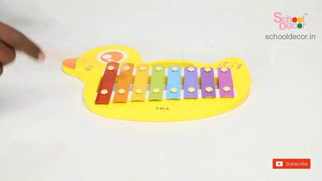 Wooden Xylophone || Duck Shape || Viga Toy смотреть онлайн